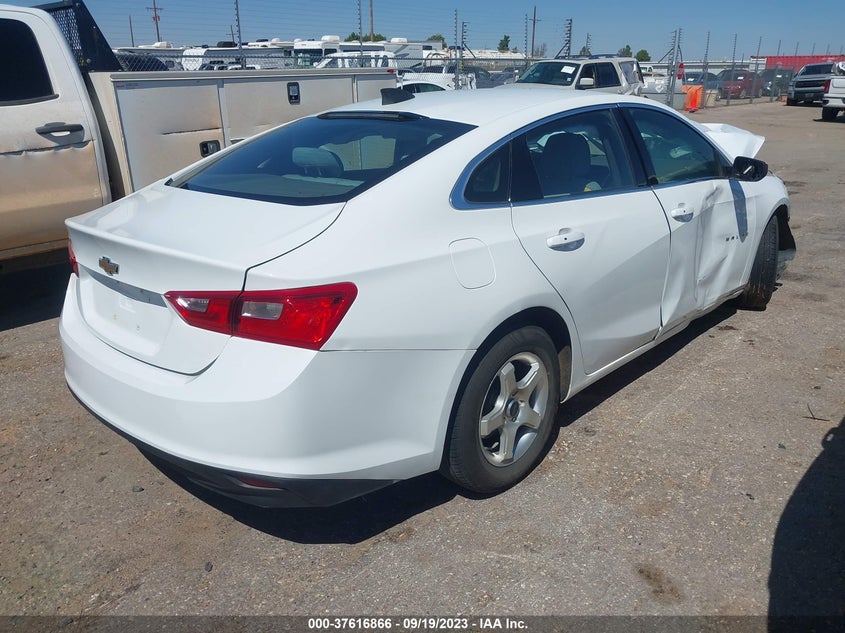 VIN 1G1ZB5ST3JF107217 2018 CHEVROLET MALIBU LS