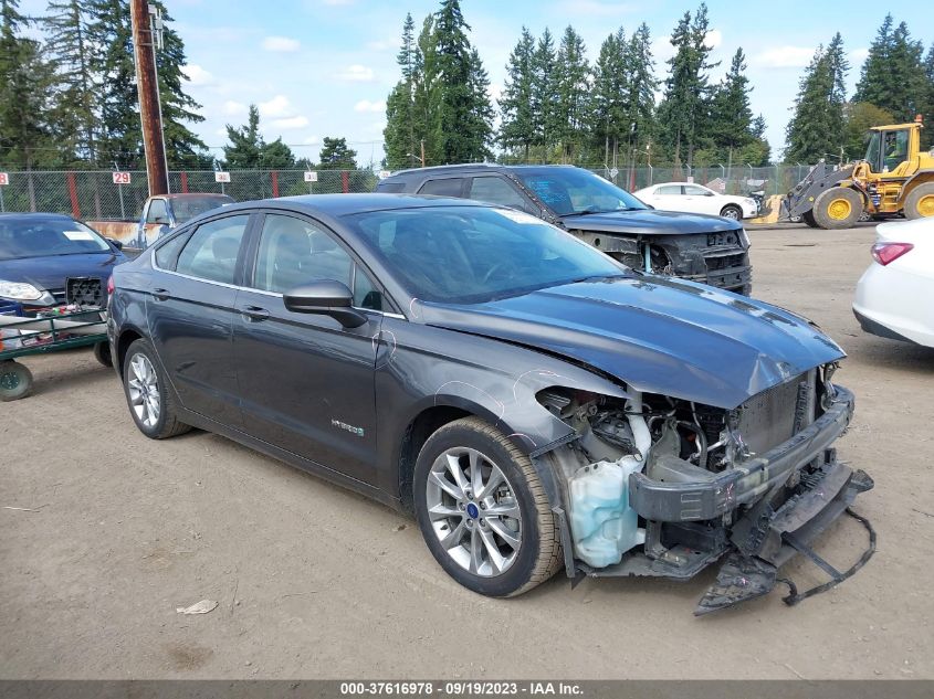 2017 FORD FUSION HYBRID SE - 3FA6P0LU3HR238611