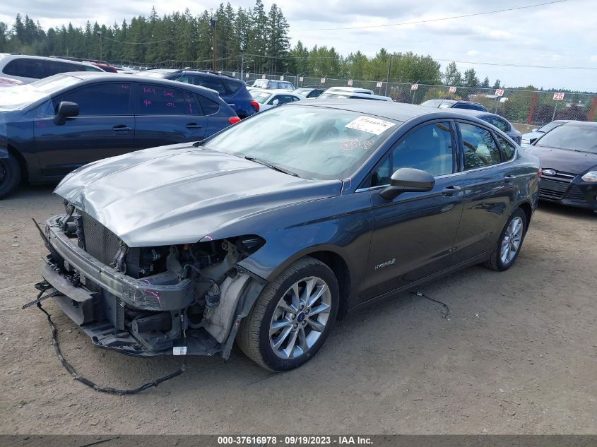 2017 FORD FUSION HYBRID SE - 3FA6P0LU3HR238611