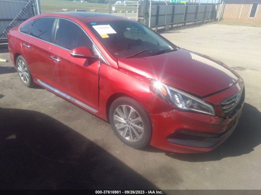 2017 HYUNDAI SONATA SPORT - 5NPE34AF8HH508335