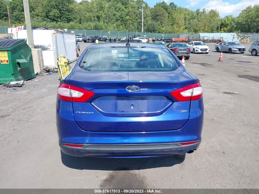 2016 FORD FUSION SE - 3FA6P0H79GR242972