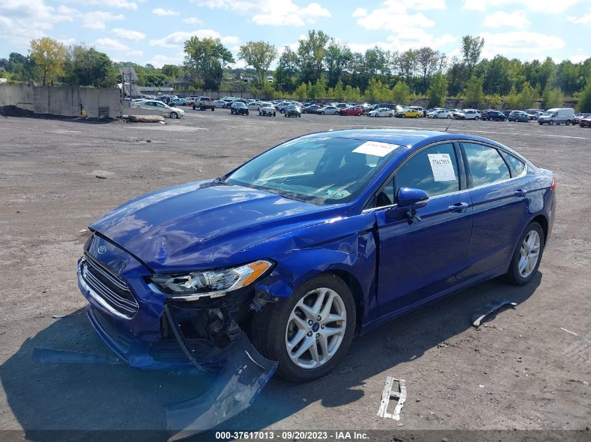 2016 FORD FUSION SE - 3FA6P0H79GR242972