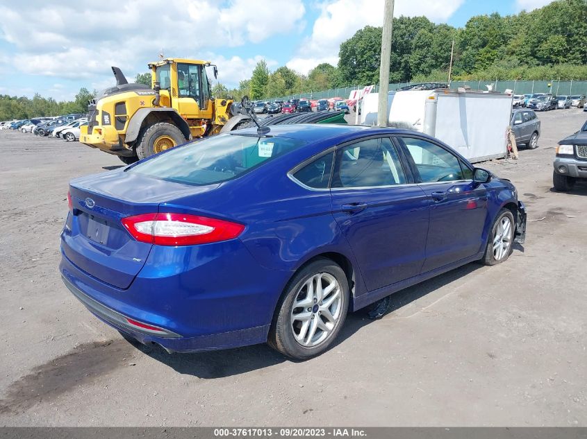 2016 FORD FUSION SE - 3FA6P0H79GR242972