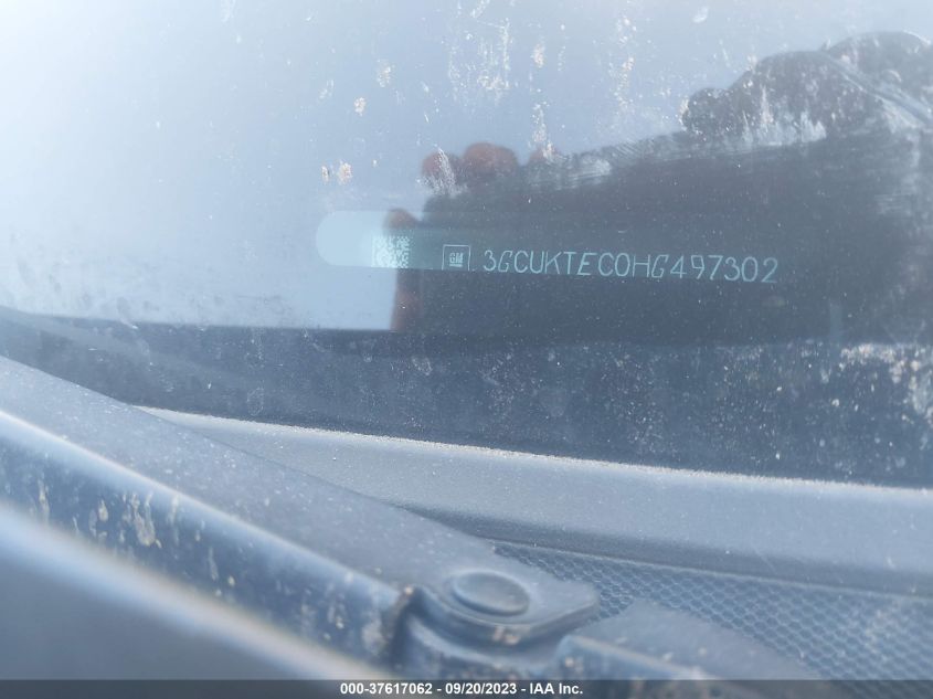 2017 CHEVROLET SILVERADO 1500 HIGH COUNTRY - 3GCUKTEC0HG497302