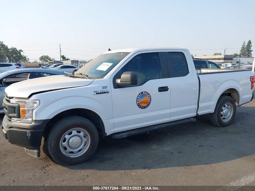 VIN 1FTEX1CB6LKE64455 2020 FORD F-150 XL/XLT