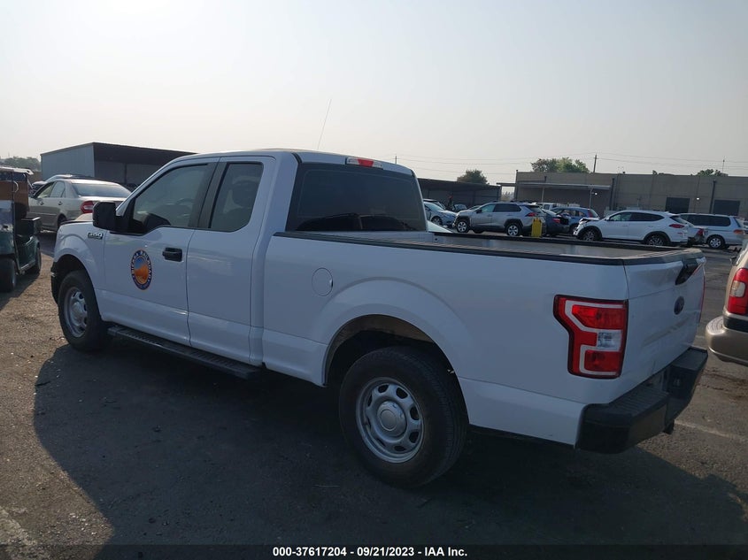 VIN 1FTEX1CB6LKE64455 2020 FORD F-150 XL/XLT