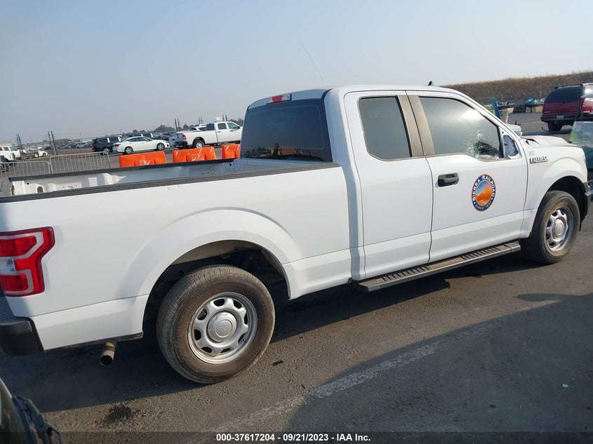 VIN 1FTEX1CB6LKE64455 2020 FORD F-150 XL/XLT