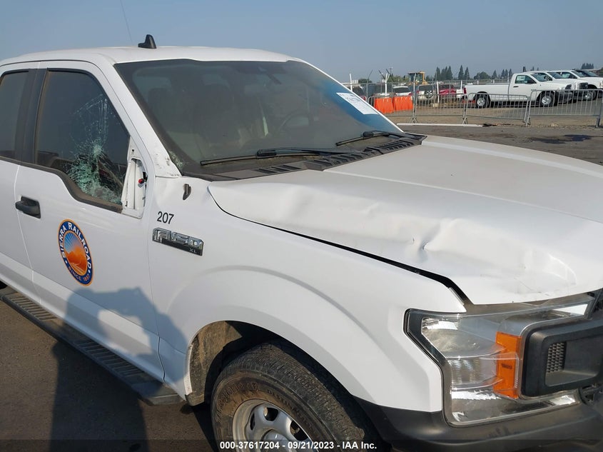VIN 1FTEX1CB6LKE64455 2020 FORD F-150 XL/XLT