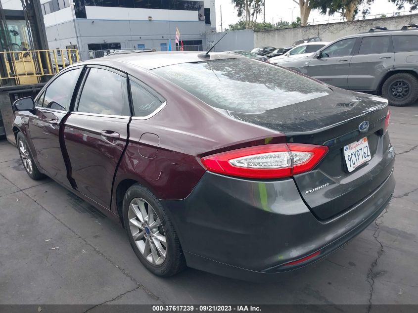 2017 FORD FUSION SE - 3FA6P0H71HR180078