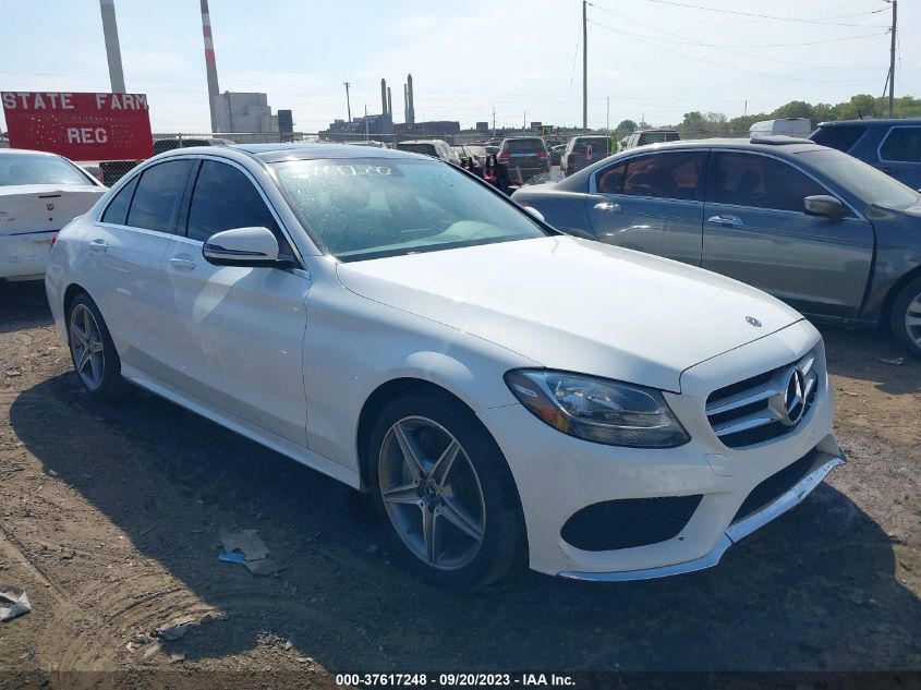 VIN 55SWF4KB0JU234526 2018 MERCEDES-BENZ C-CLASS no.1