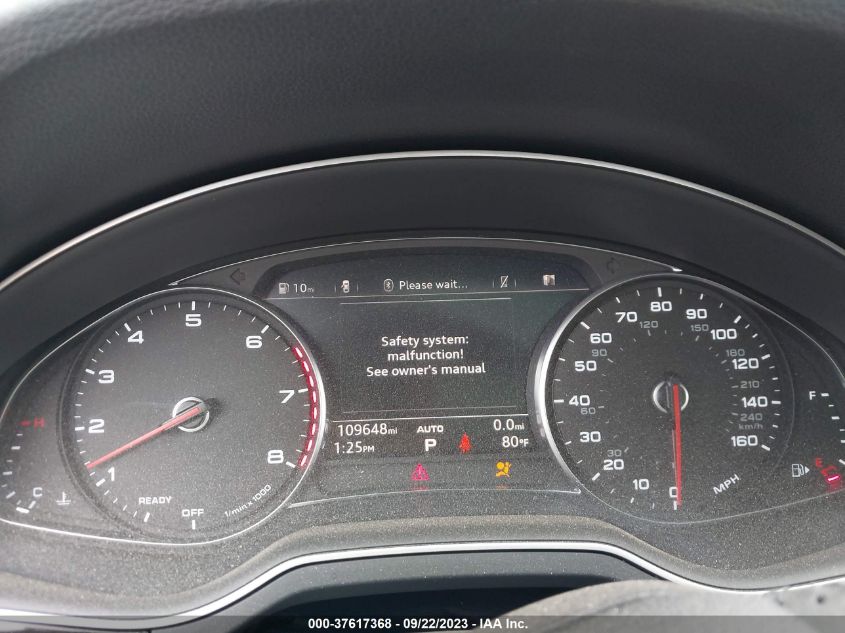2017 AUDI Q7 PREMIUM - WA1AAAF76HD008212