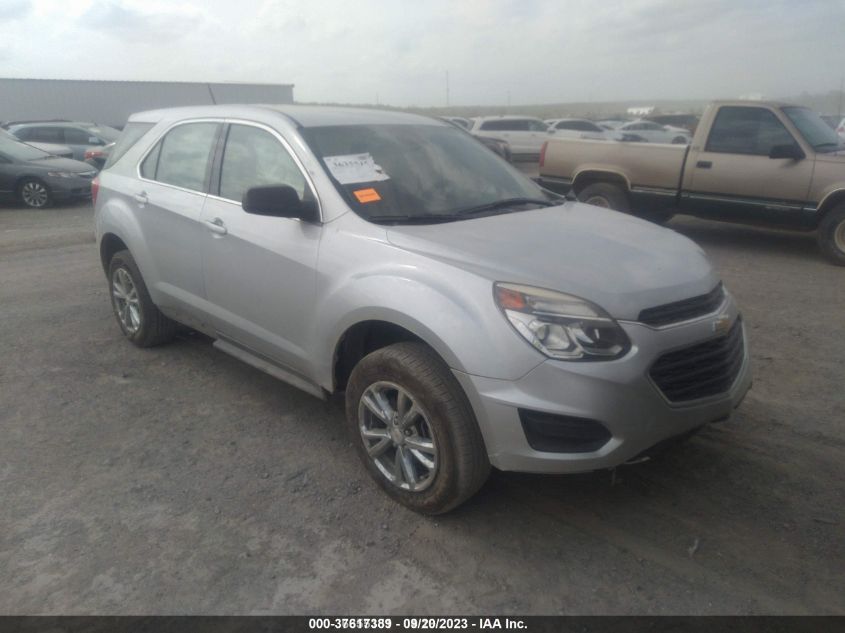 2017 CHEVROLET EQUINOX LS - 2GNFLEEK2H6211607