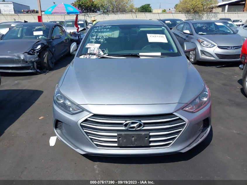 2017 HYUNDAI ELANTRA SE - 5NPD84LF7HH195630