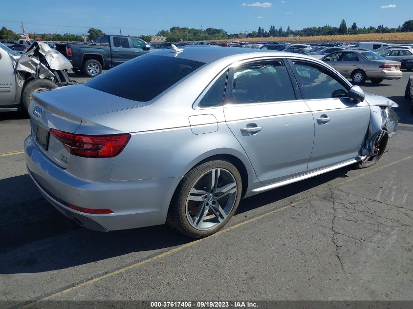 2017 AUDI A4 PREMIUM PLUS - WAUENAF40HN047144