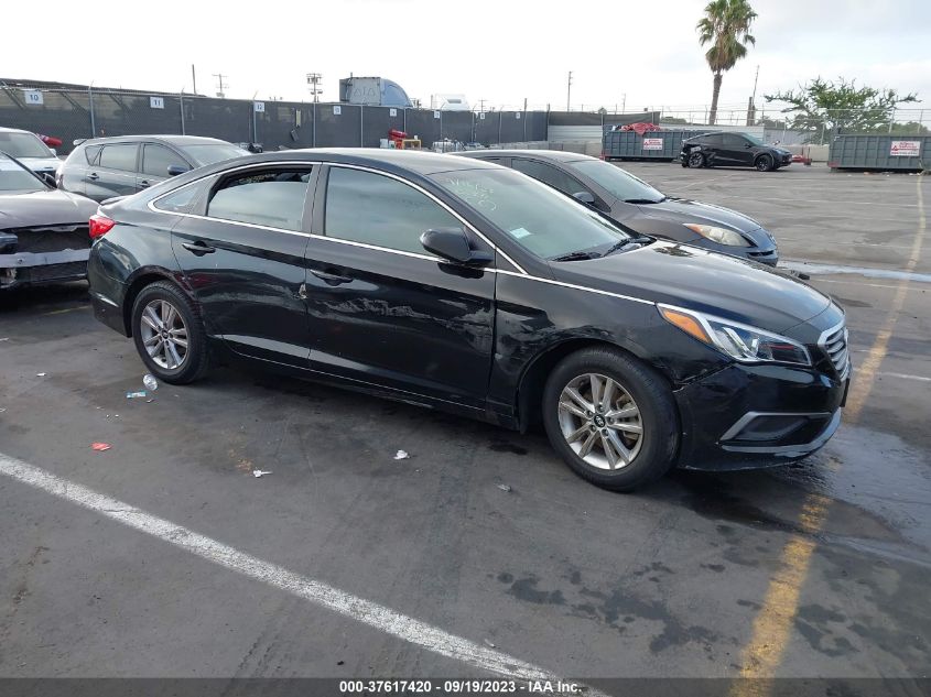 2017 HYUNDAI SONATA 2.4L - 5NPE24AFXHH558933