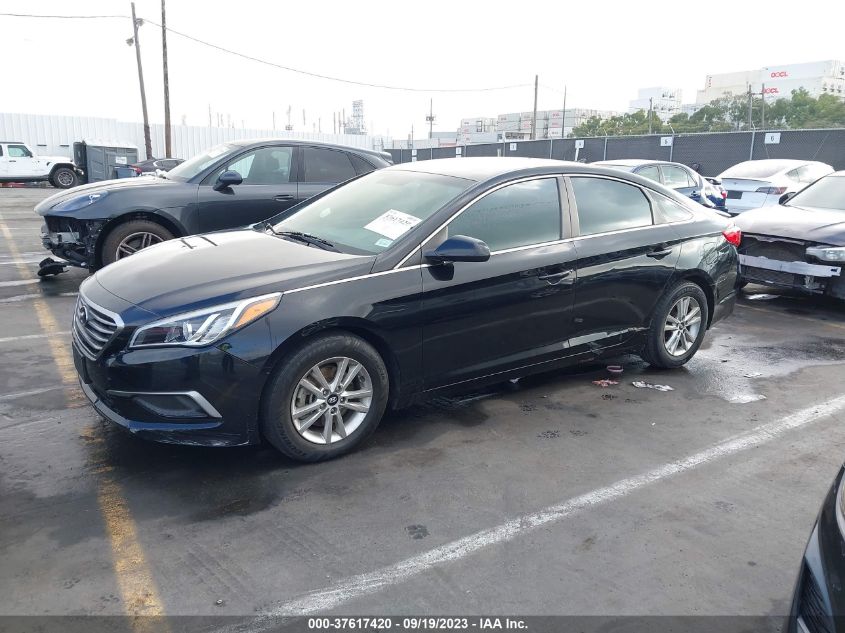 2017 HYUNDAI SONATA 2.4L - 5NPE24AFXHH558933