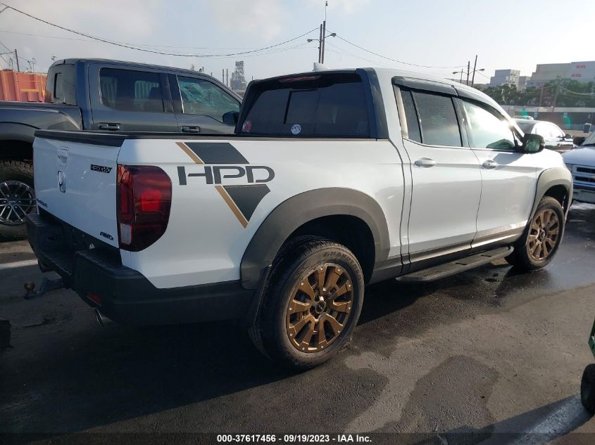 2022 HONDA RIDGELINE BLACK EDITION - 5FPYK3F81NB029843