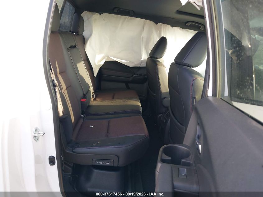 2022 HONDA RIDGELINE BLACK EDITION - 5FPYK3F81NB029843