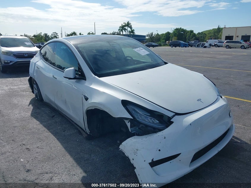 VIN 5YJYGDEE5MF066223 2021 TESLA MODEL Y LONG RANGE