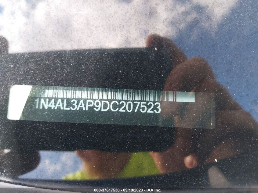 2013 NISSAN ALTIMA 2.5 SV - 1N4AL3AP9DC207523