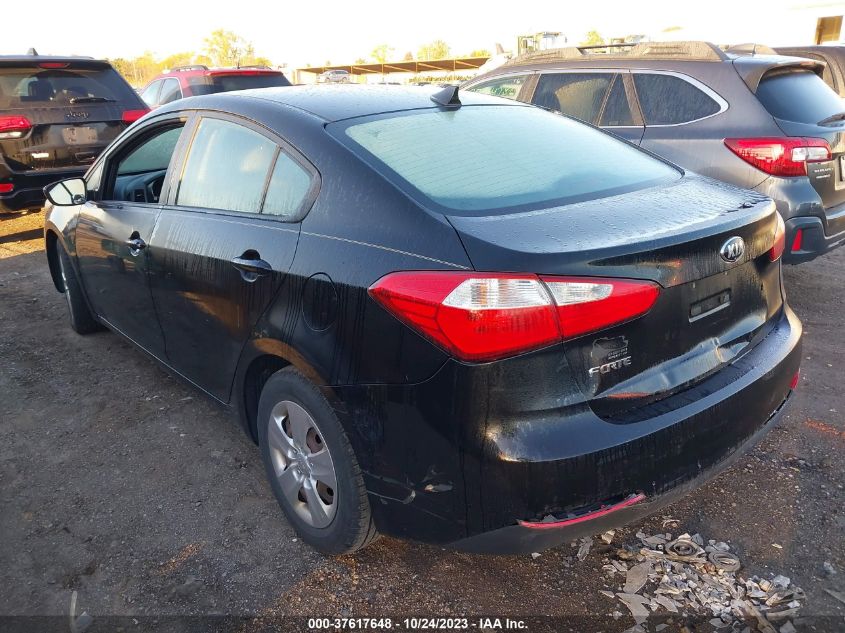 2015 KIA FORTE LX - KNAFK4A69F5405037