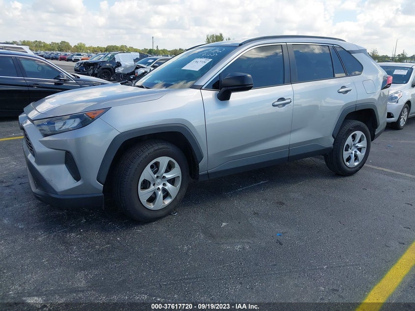 VIN 2T3H1RFV9LC065762 2020 TOYOTA RAV4 LE