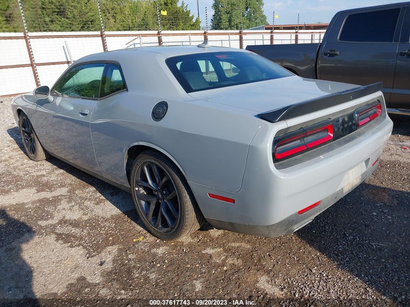 VIN 2C3CDZJG6NH238573 2022 DODGE CHALLENGER GT
