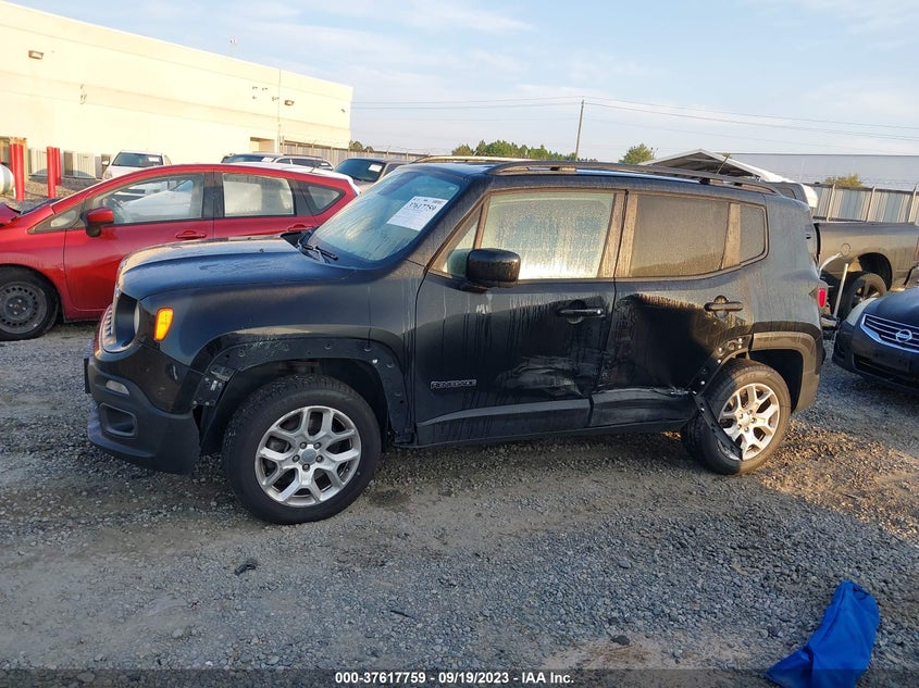 VIN ZACCJBBB4HPF65619 2017 JEEP RENEGADE LATITUDE