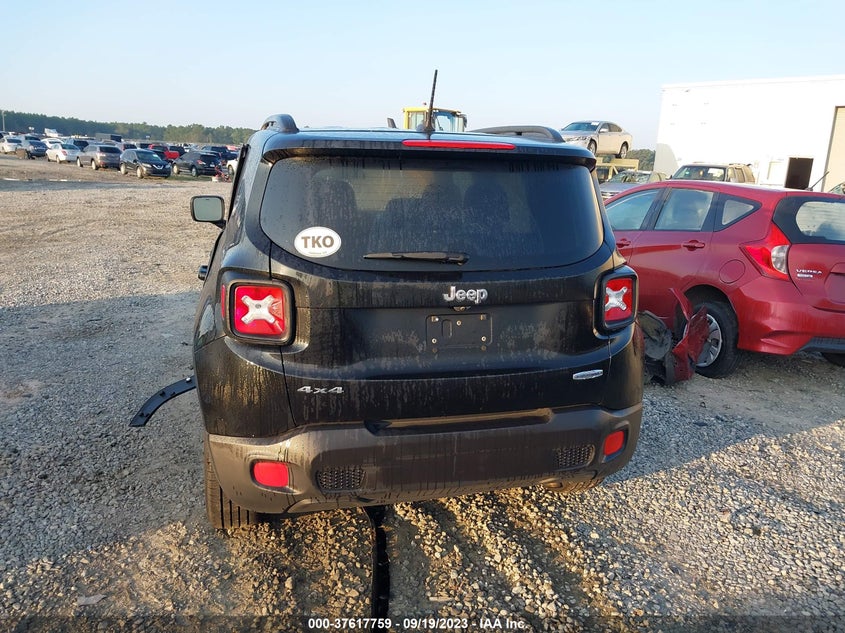 VIN ZACCJBBB4HPF65619 2017 JEEP RENEGADE LATITUDE