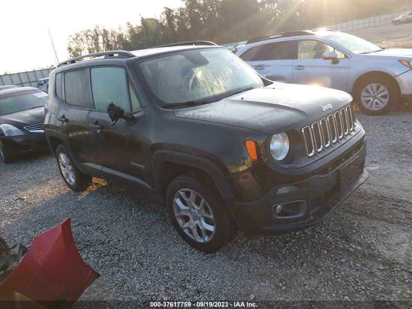 VIN ZACCJBBB4HPF65619 2017 JEEP RENEGADE LATITUDE