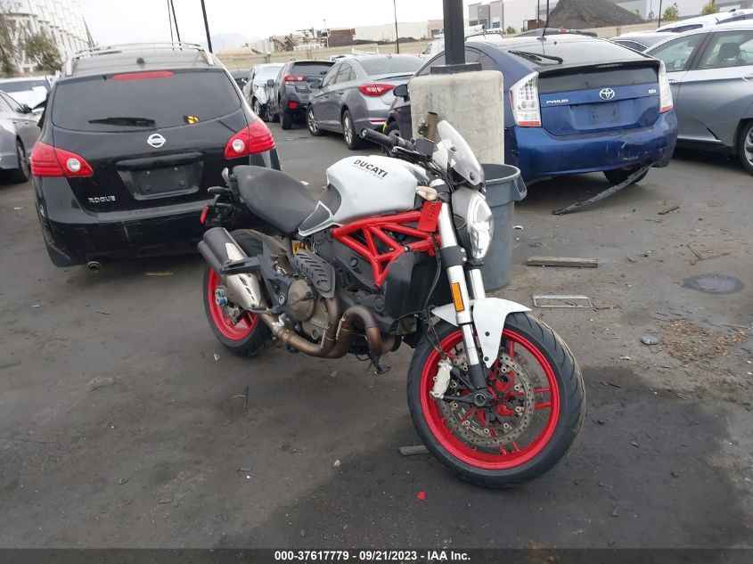 2016 DUCATI MONSTER 821 - ZDM1RBTS1GB022143