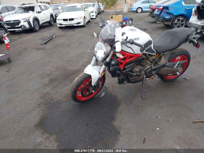 2016 DUCATI MONSTER 821 ZDM1RBTS1GB022143