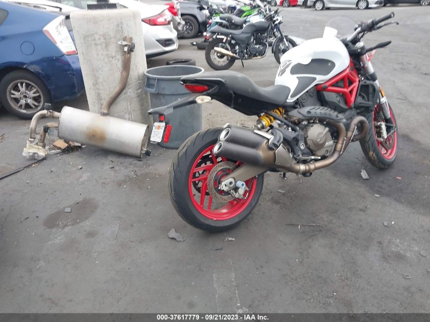 2016 DUCATI MONSTER 821 ZDM1RBTS1GB022143