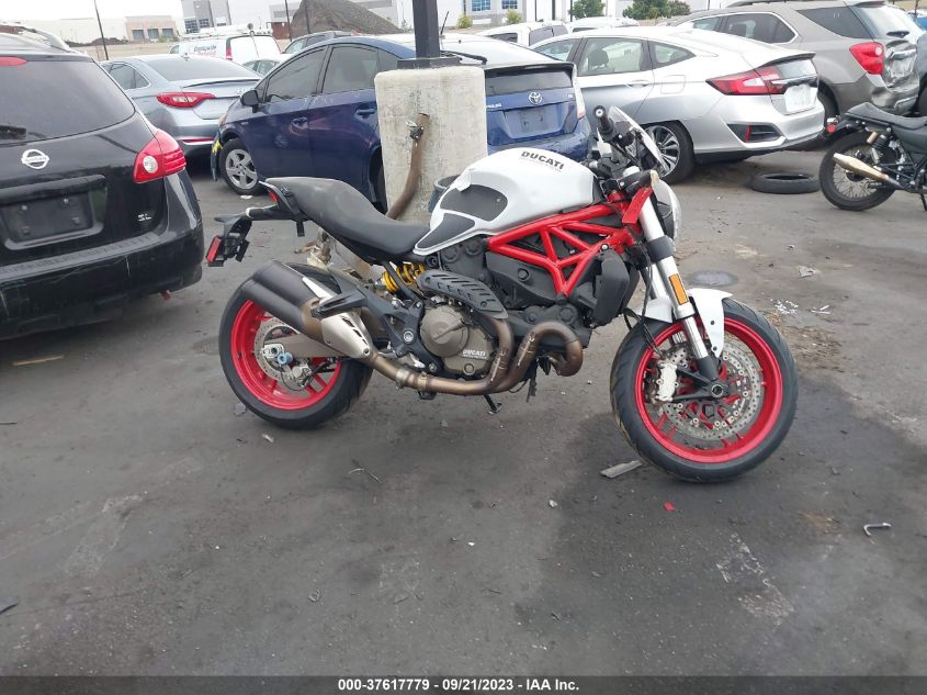 2016 DUCATI MONSTER 821 ZDM1RBTS1GB022143