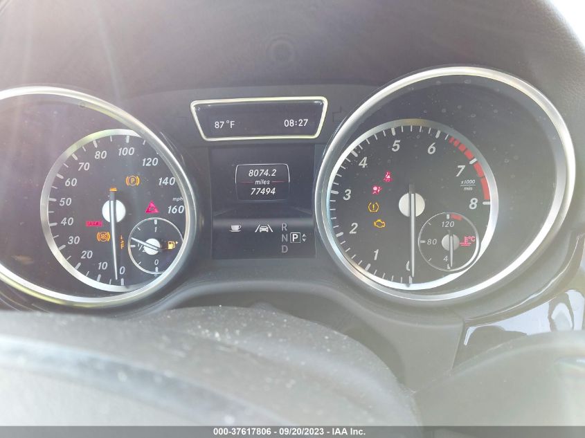 2013 MERCEDES-BENZ ML 350 4JGDA5JB0DA198098