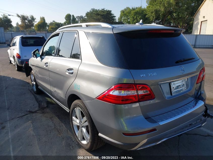 2013 MERCEDES-BENZ ML 350 4JGDA5JB0DA198098