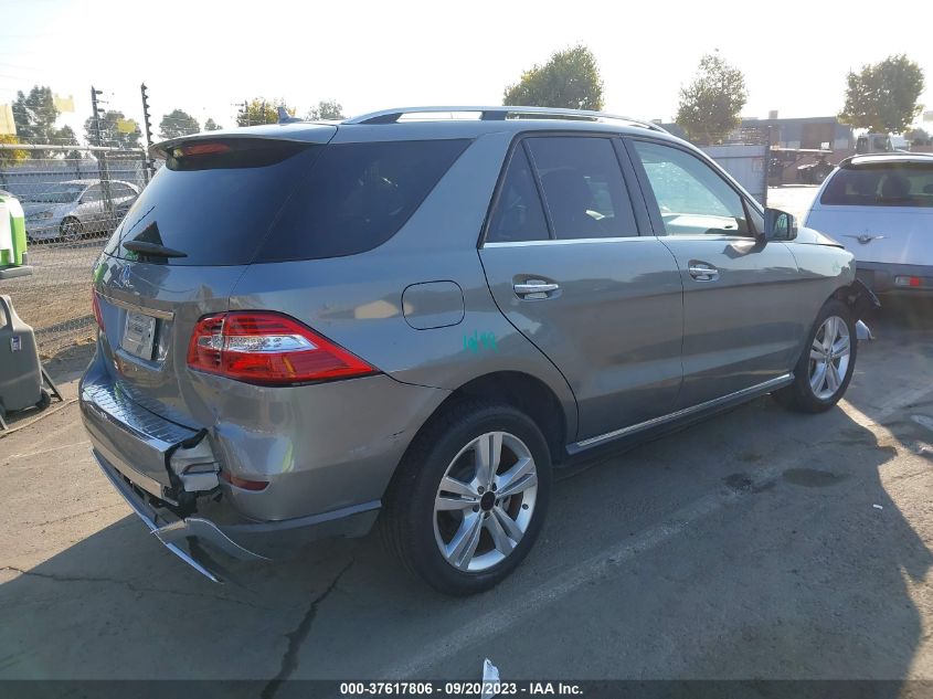 2013 MERCEDES-BENZ ML 350 4JGDA5JB0DA198098