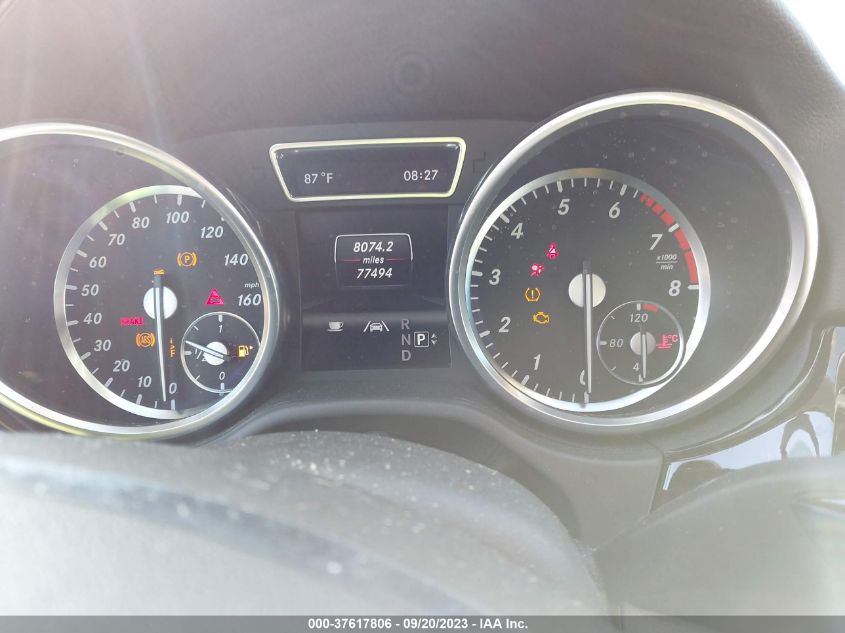 2013 MERCEDES-BENZ ML 350 4JGDA5JB0DA198098