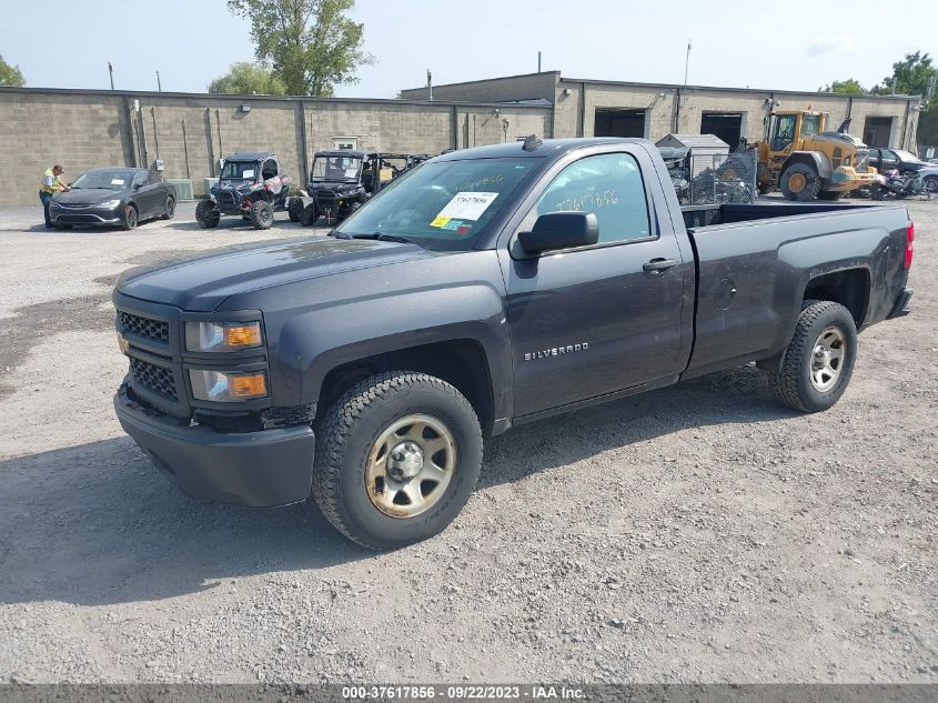 2014 CHEVROLET SILVERADO 1500 WORK TRUCK - 1GCNCPEH3EZ329847