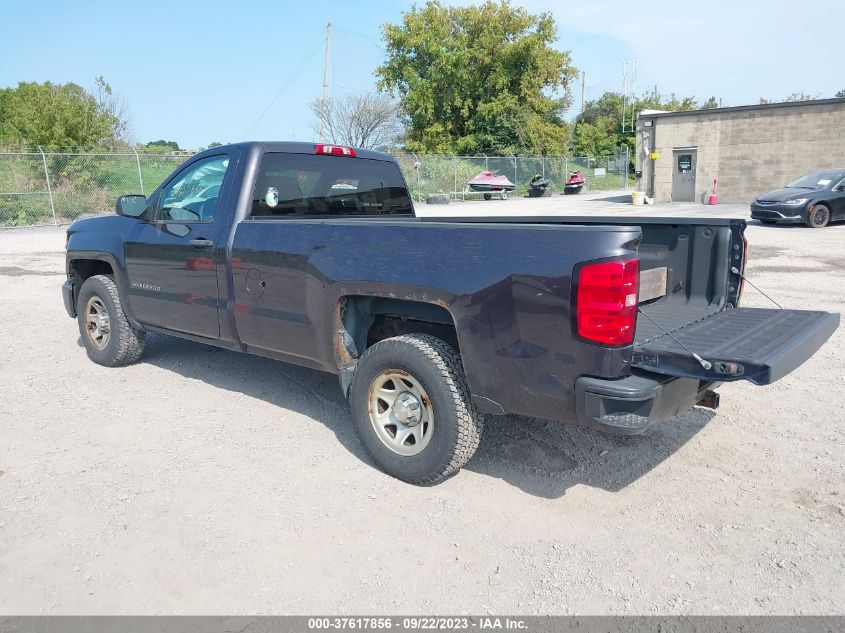 2014 CHEVROLET SILVERADO 1500 WORK TRUCK - 1GCNCPEH3EZ329847