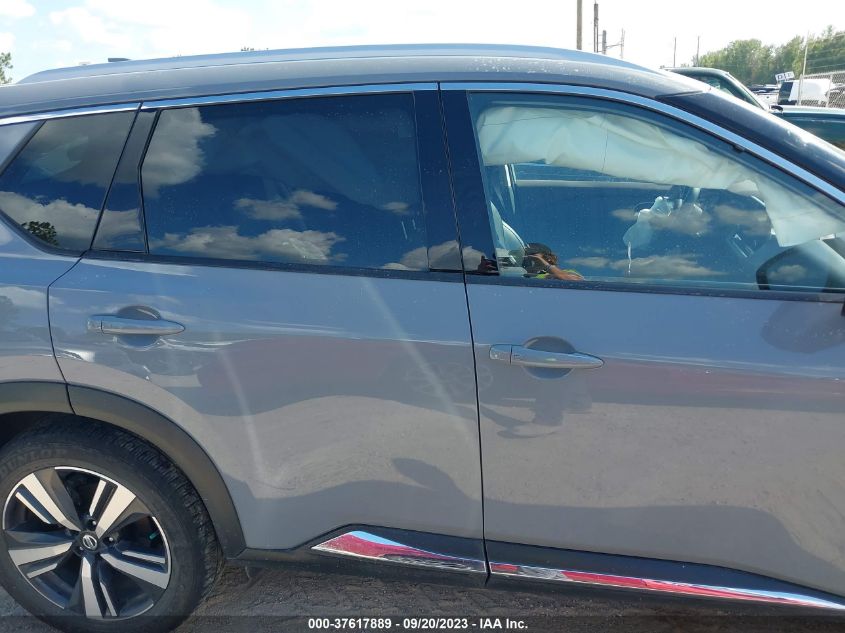 2021 NISSAN ROGUE PLATINUM - JN8AT3DC0MW105422