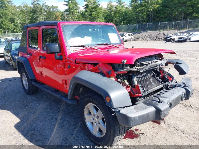 2015 JEEP WRANGLER UNLIMITED SPORT - 1C4BJWDG8FL745313