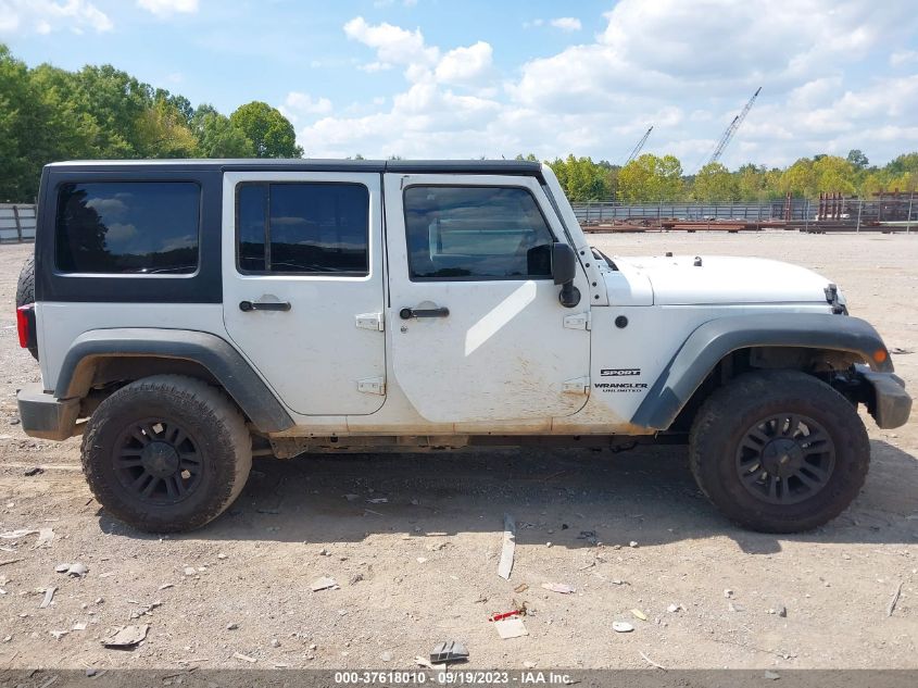 2015 JEEP WRANGLER UNLIMITED SPORT RHD - 1C4BJWKG8FL725601