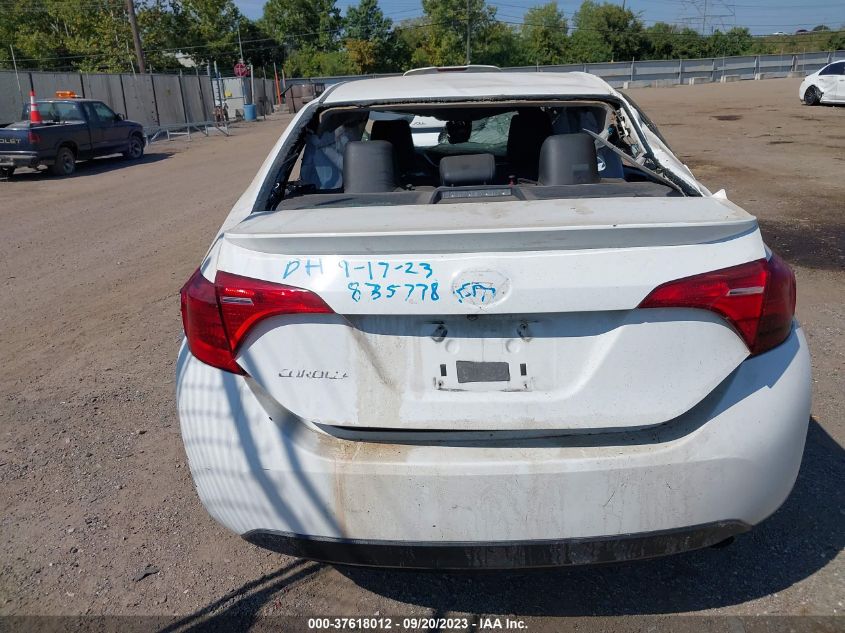 2017 TOYOTA COROLLA L/LE/XLE/SE/XSE - 2T1BURHE4HC835778