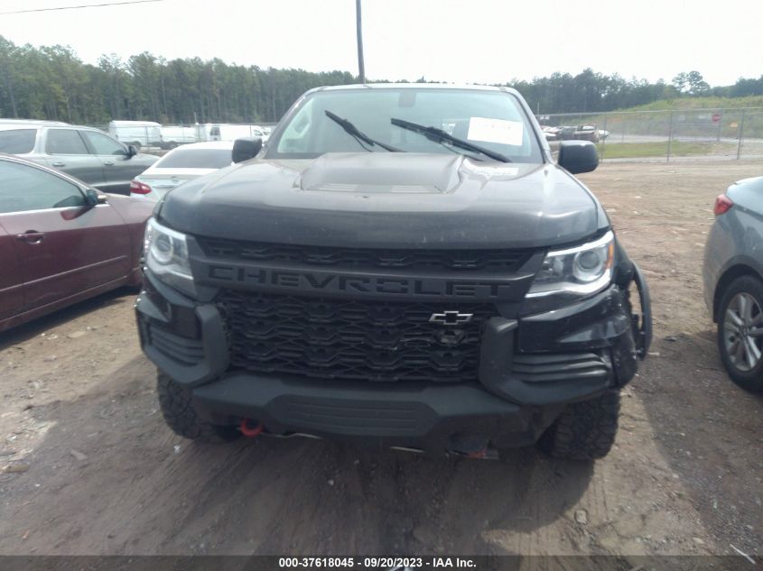 VIN 1GCGTEEN9M1288964 2021 CHEVROLET COLORADO 4WD ZR2