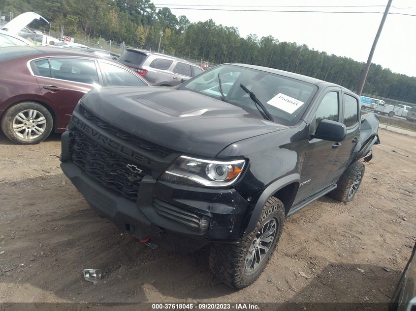 VIN 1GCGTEEN9M1288964 2021 CHEVROLET COLORADO 4WD ZR2