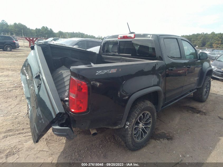 VIN 1GCGTEEN9M1288964 2021 CHEVROLET COLORADO 4WD ZR2