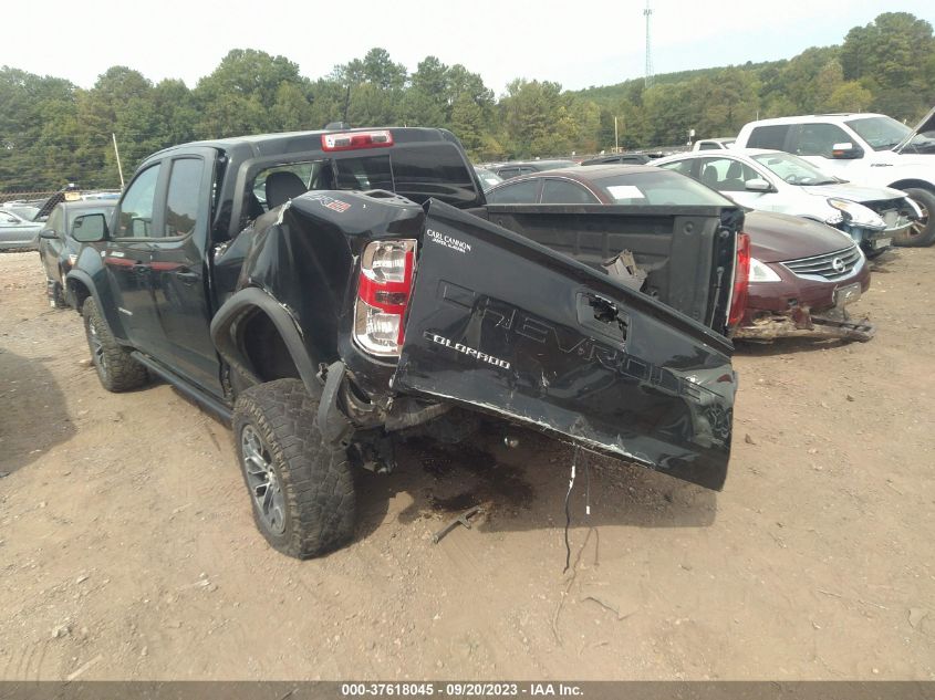 VIN 1GCGTEEN9M1288964 2021 CHEVROLET COLORADO 4WD ZR2
