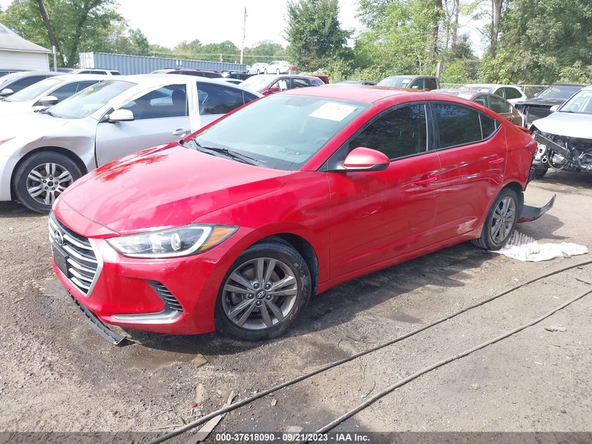 VIN 5NPD84LF4JH357056 2018 HYUNDAI ELANTRA SEL