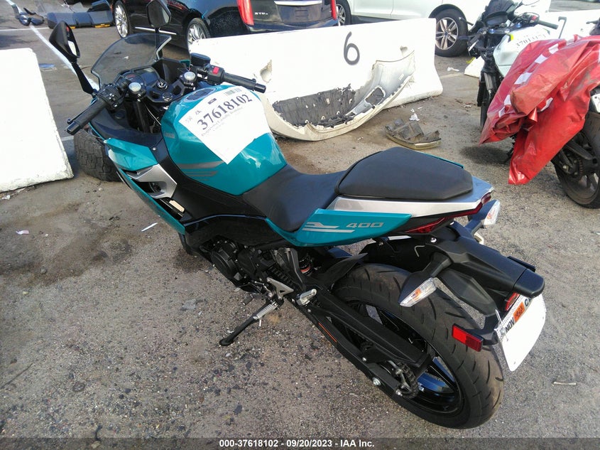 VIN JKAEXKH16MDA94990 2021 KAWASAKI EX400